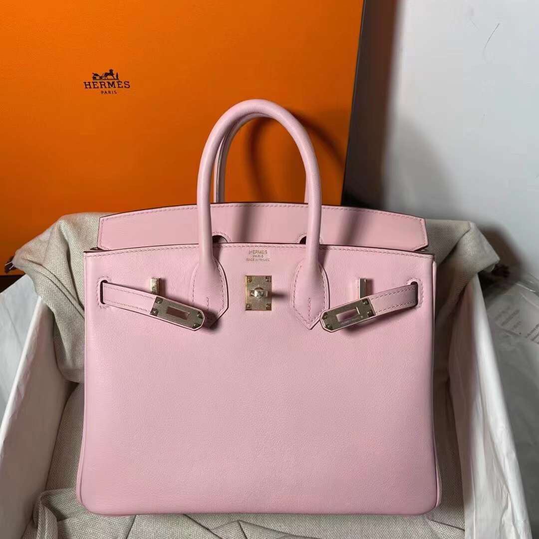 Hermes Birkin 30CM Swift Leather Handbag Pink